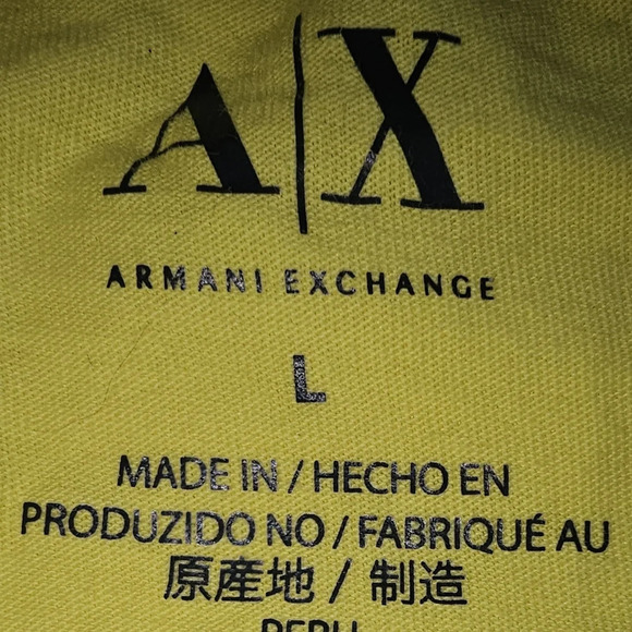 AX Armani Exchange Slim Fit Tee - Picture 5 of 7
